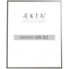 Cadre alu AEKTA - NOIR Mat - Pour format 50x70cm