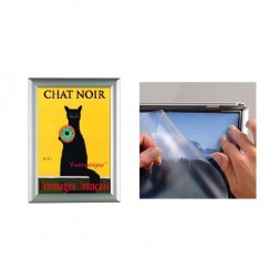 Cadre clic clac - Argent matt - FORMAT: A1 (59,4x84,1cm)