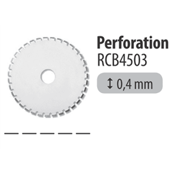 Lame 45mm perforation - Pack 1 pièce