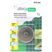 Lames 45mm DROITES - Pack 3 pièces