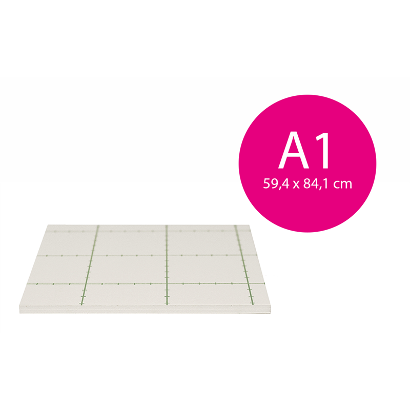 Carton mousse Autocollant 5mm (A1-59,4x84,1cm)