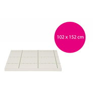 Carton mousse Autocollant 10mm (102x152cm)