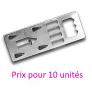 Crochet pour carton mousse et carton plume
