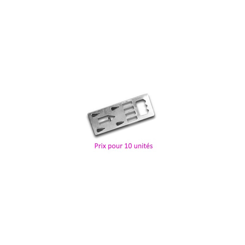 Crochet pour carton mousse et carton plume