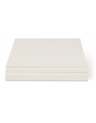 Carton plume - Carton mousse blanc grand format