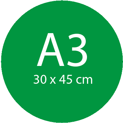 30x45cm (A3)