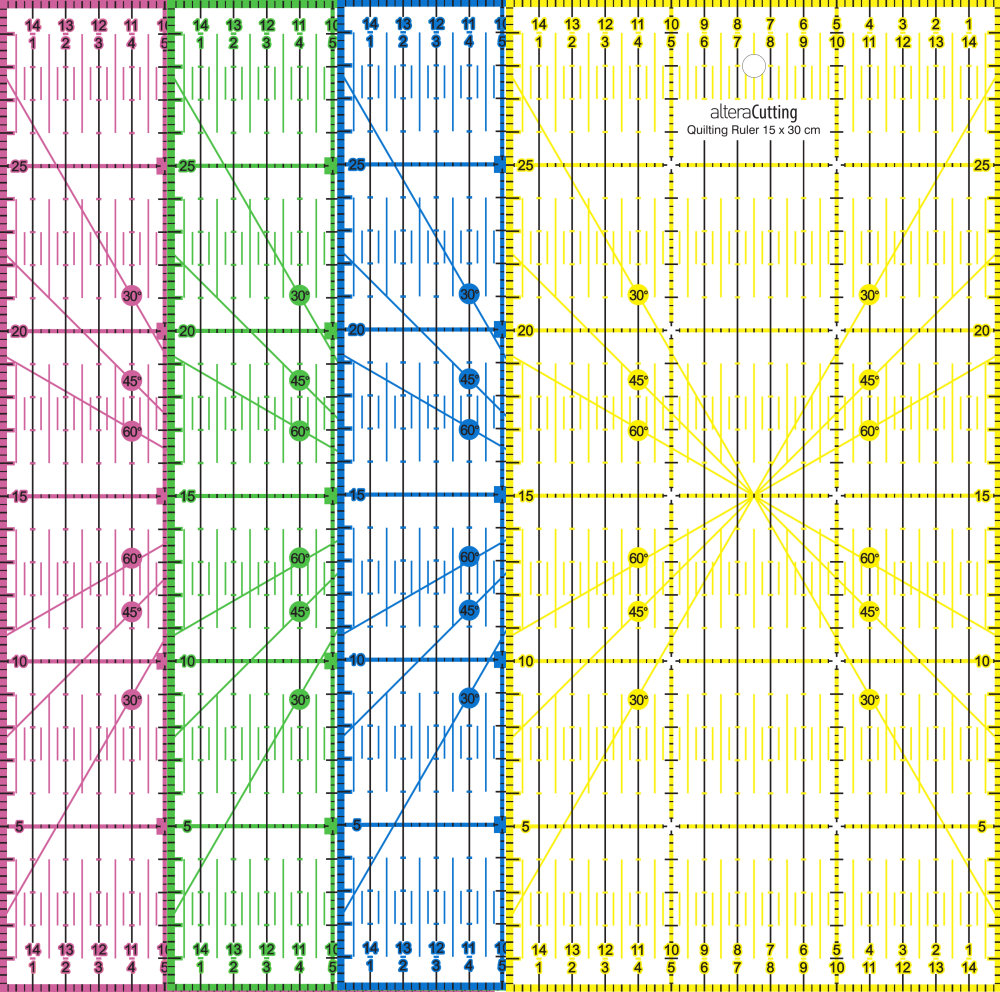 Règle couture (Quilt/Patch)